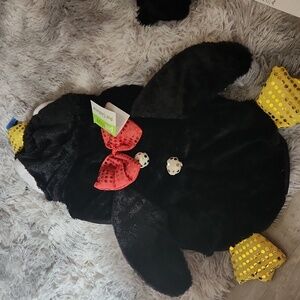 BNWT Pet Luv dog Halloween Penguin costume- large